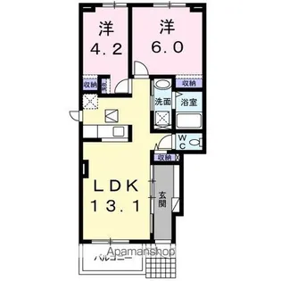 モンテ マードレ Ⅰ【1階】の間取り