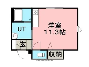 エクレールコスモ【2階】の間取り