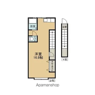 スぺランサ【203号室】の間取り