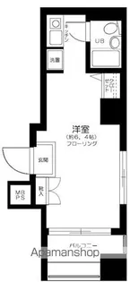 日神パレステージ南池袋【801号室】の間取り