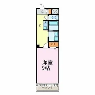 瀬々ら木ハイツ【2階】の間取り