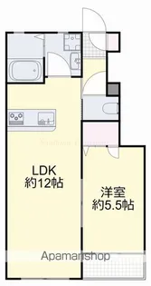 CALM福田【1階】の間取り