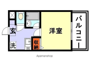 サウザンド塚口【504号室】の間取り