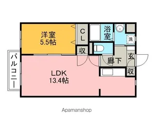 コンチェルト【1階】の間取り