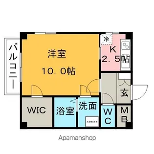 サンフィールドⅡ【2階】の間取り