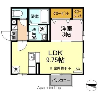 コートハウス Ⅵ【2階】の間取り