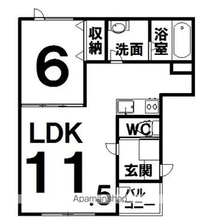STAN(スタン)【2階】の間取り
