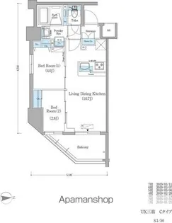 アーバネックス蔵前【3階】の間取り