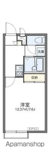 レオパレスピュアⅢ【2階】の間取り