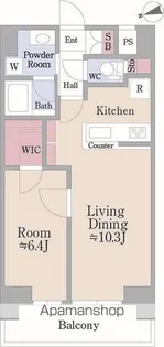 ENYA【5階】の間取り