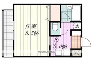 リベラル余戸【103号室】の間取り