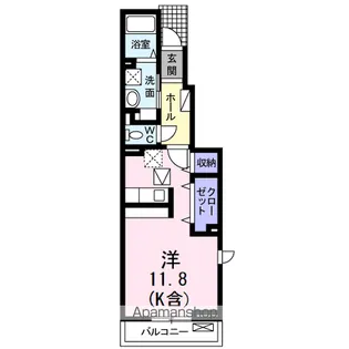 エスポワール Ⅱ【1階】の間取り