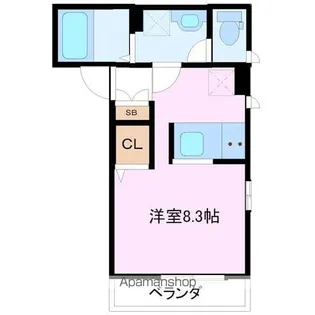 パークハイム【101号室号室】の間取り