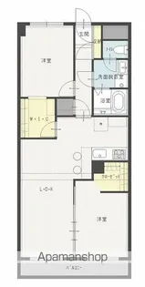 ローズガーデン【105号室】の間取り