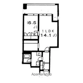 渋谷プロパティータワー【14階】の間取り