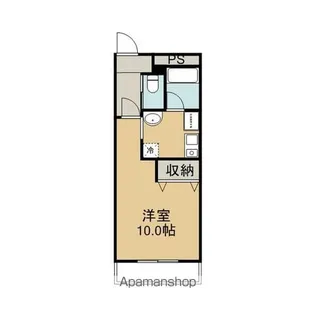 MIRAIBLD【3B号室】の間取り