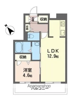 ベレオオンダ【303号室】の間取り