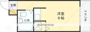ワットハイム都島【7階】の間取り
