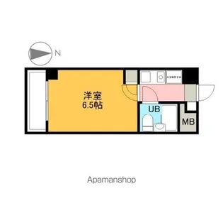 ホーユウコンフォルト愛宕大橋【307号室】の間取り