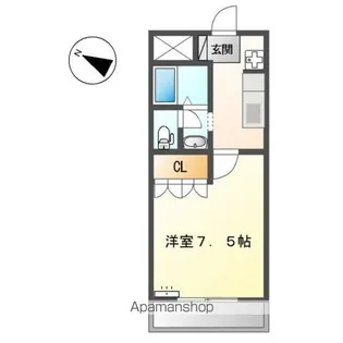 プロニティー【2階】の間取り