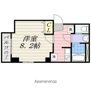 ヴィラボナール【1階】の間取り