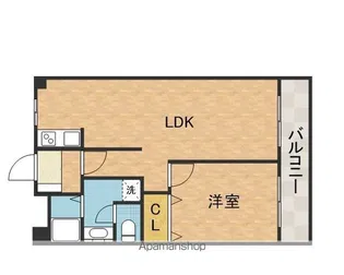 パークハイツミシマ【2階】の間取り