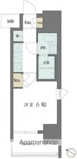 カスタリア大井町【7階】の間取り