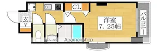 LUXEなかもず【506号室】の間取り
