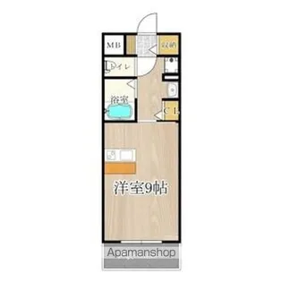 メゾン・デ・ノムラ島之内【6階】の間取り