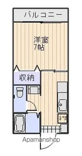 ディアスUⅠ【2階】の間取り