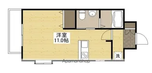 FKJ十日市ビル【2階】の間取り