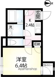 ドエルシバマタ【1階】の間取り