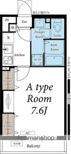 ブランフリーゼ【1階】の間取り