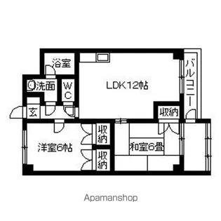 カーサルシール【302号室】の間取り