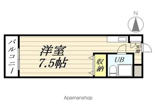 サンライズマンション【3階】の間取り