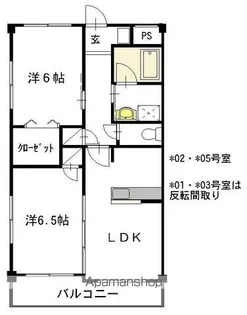 ファーストウィング【203号室】の間取り