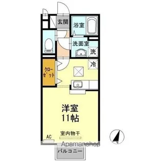 アーバンハウス【1階】の間取り