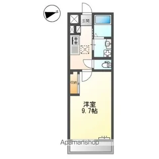 シーサイドレジデンスNK【1階】の間取り