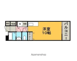 ボナール壱号館【2階】の間取り