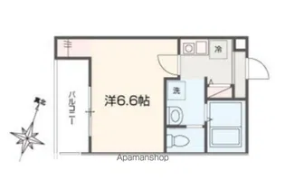 MELLAS田無【2階】の間取り