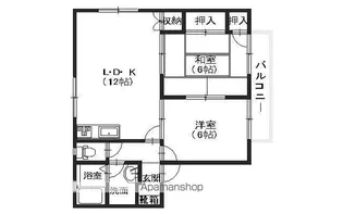 フローラル梅林 C【2階】の間取り