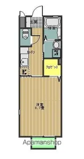 エス・プワール【201号室号室】の間取り