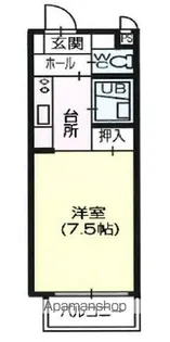 プラザTOWAⅠ【3階】の間取り