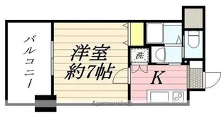 サヴォイ ル・カサブランカ【5階】の間取り