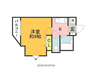 ハインズMⅢ【4階】の間取り