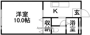 片島サンプラザ【108号室号室】の間取り