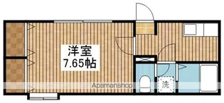 ハウスパーシモンⅢ【205号室】の間取り