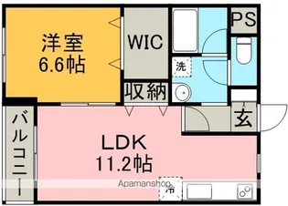 エクセレンテ【3階】の間取り