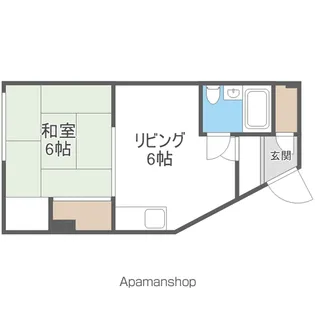 尾崎ビル【301号室】の間取り