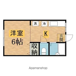 マミーコーポ【1階】の間取り